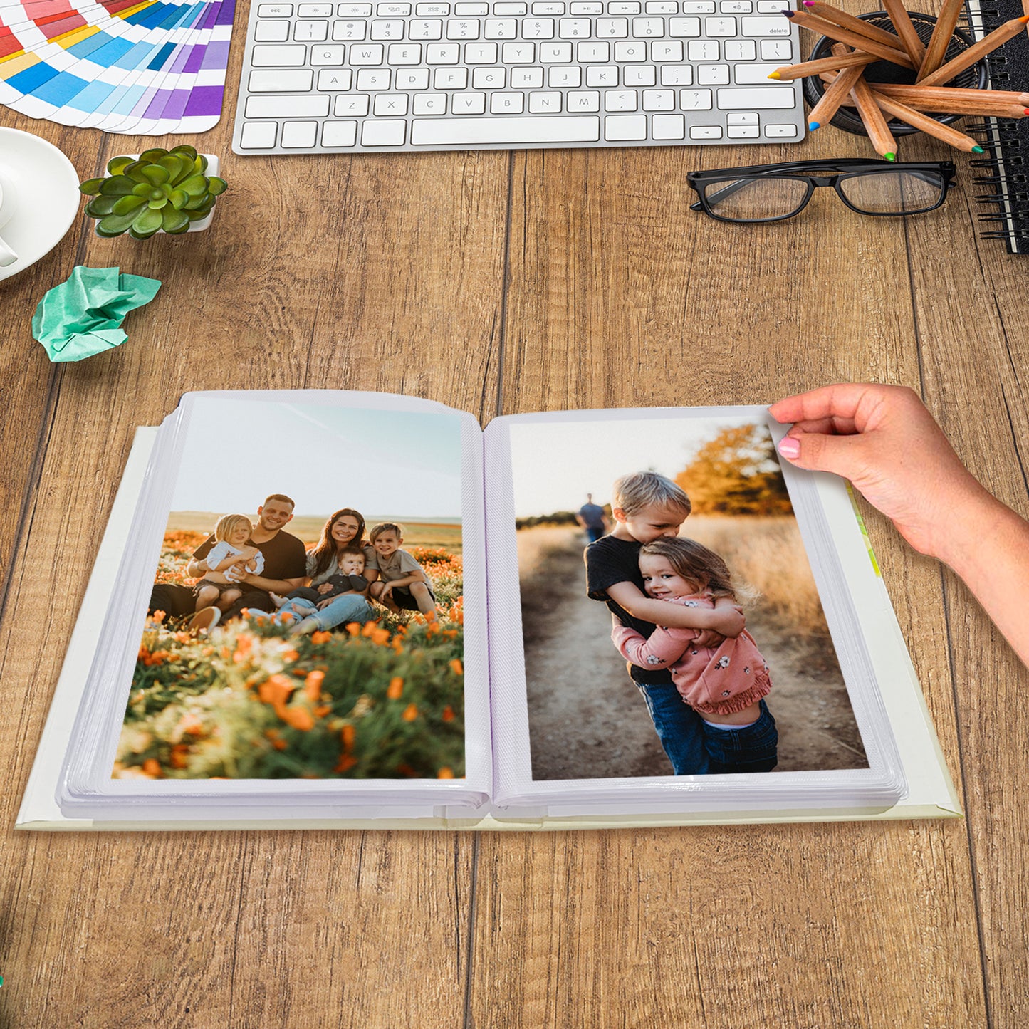 Sweet Memo Photo Album 6X8 Holds 100 Photos